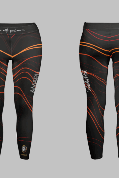 Leggins grafica ad onde