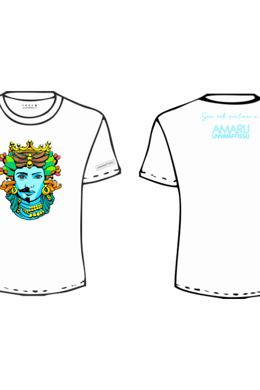 T-Shirt Unnimaffissu Teste di Moro - immagine 3