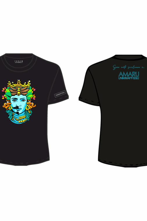 T-Shirt Unnimaffissu Teste di Moro